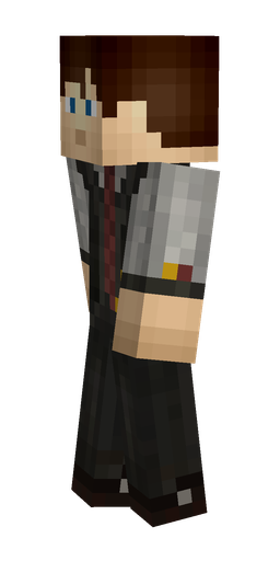 Black skin: body, left side render