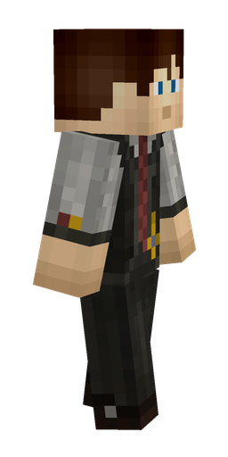 Black skin: body, right side render