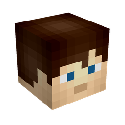 Black skin: head render