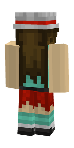 Classic skin: body, back render