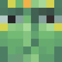 Green skin: face render