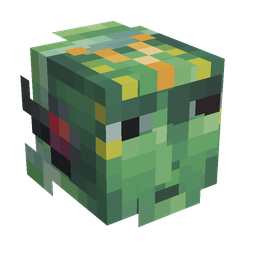 Green skin: head render