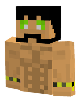 Black skin: bust render