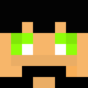 Black skin: face render