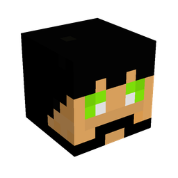 Black skin: head render