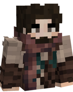 Black skin: bust render