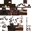 Black skin: raw texture render