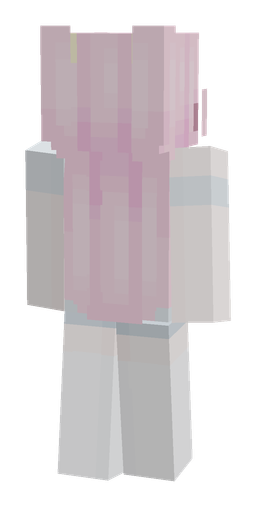Blue skin: body, back render