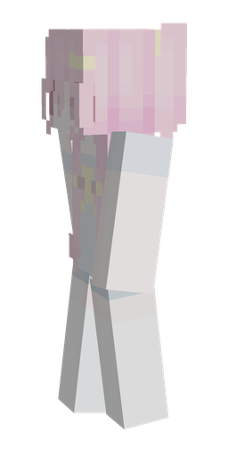 Blue skin: body, left side render
