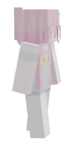 Blue skin: body, right side render
