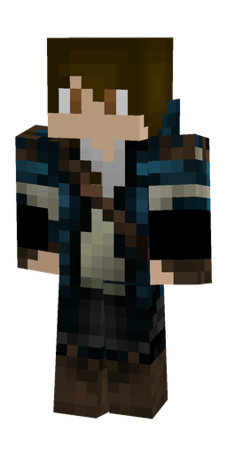 Black skin: body, front render