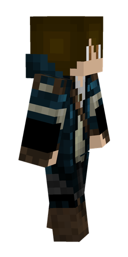 Black skin: body, right side render