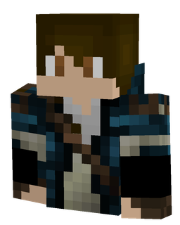 Black skin: bust render
