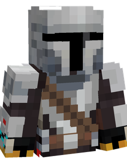 Black skin: bust render