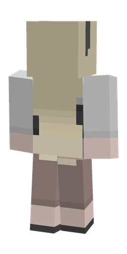 Classic skin: body, back render