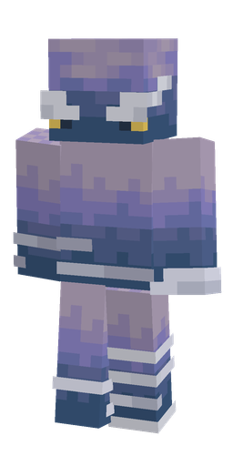 Blue skin: body, front render