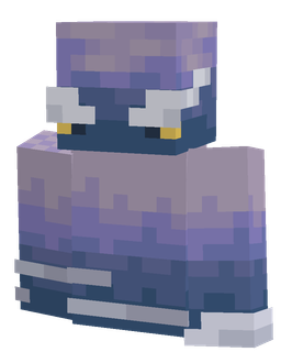 Blue skin: bust render