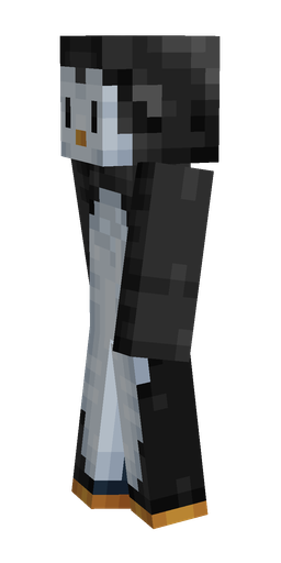 Black skin: body, left side render