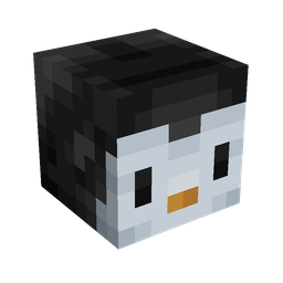 Black skin: head render
