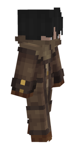 Black skin: body, right side render