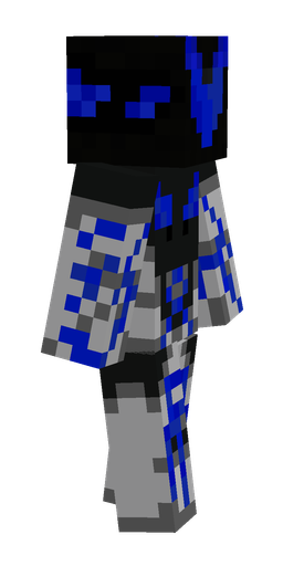 Black skin: body, right side render