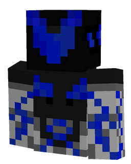 Black skin: bust render