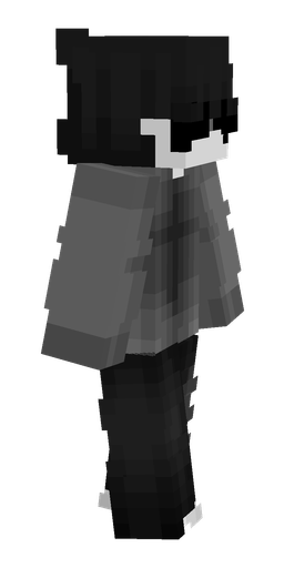 Black skin: body, right side render