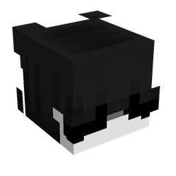 Black skin: head render