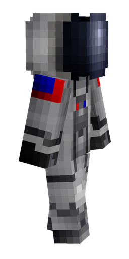 Black skin: body, right side render
