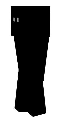 Black skin: body, left side render
