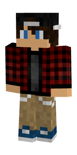 Black skin: body, front render