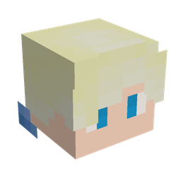 Blue skin: head render