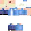 Blue skin: raw texture render