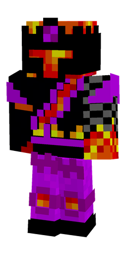 Black skin: body, front render