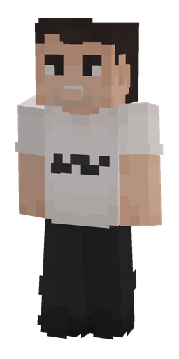 Black skin: body, front render