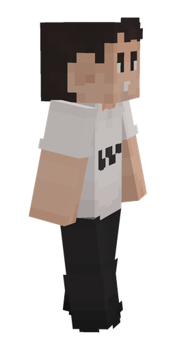 Black skin: body, right side render