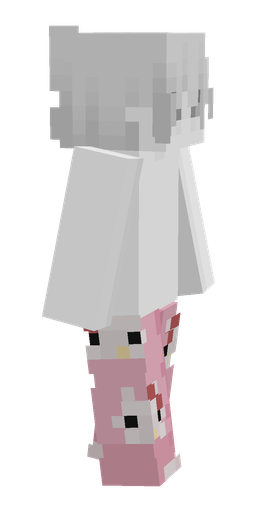 Pink skin: body, right side render