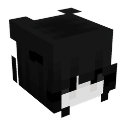 Black skin: head render