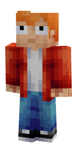 Blue skin: body, front render