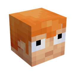 Blue skin: head render