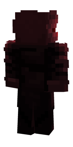 Black skin: body, back render