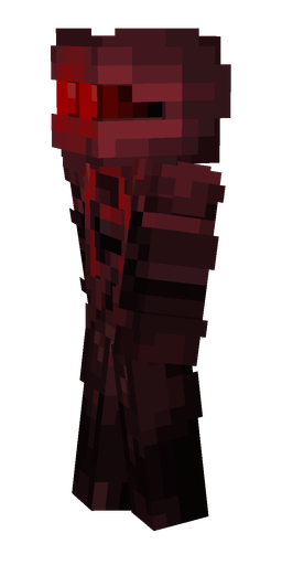 Black skin: body, left side render