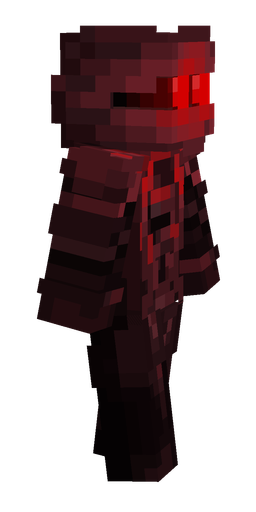 Black skin: body, right side render