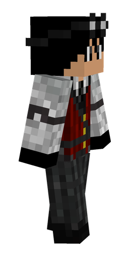 Black skin: body, right side render