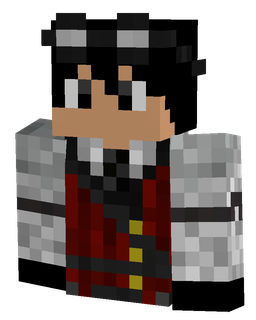 Black skin: bust render
