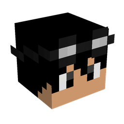 Black skin: head render