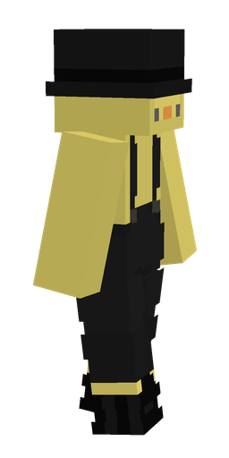 Black skin: body, right side render