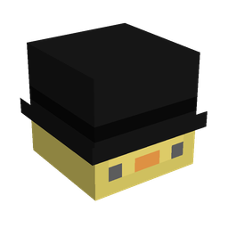 Black skin: head render