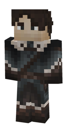 Black skin: body, front render