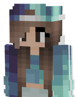 Blue skin: bust render